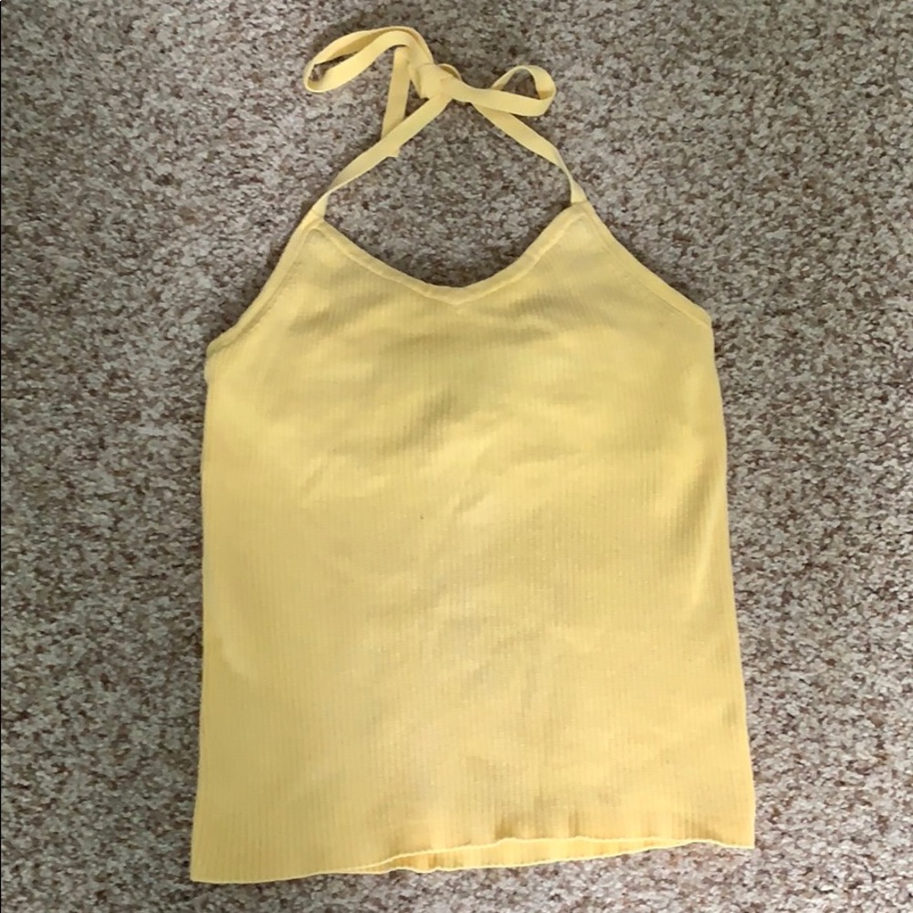 Yellow tank top